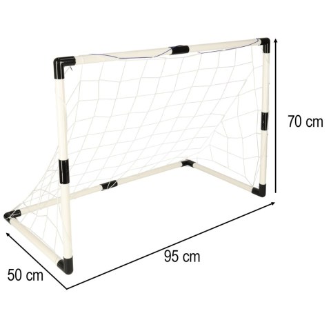 Bramka piłkarska do piłki nożnej dla dzieci treningowa 2szt 95 x 48 x 70 cm Kik Sp. z o. o. Sp. k.