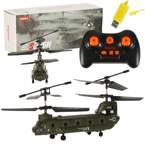 Helikopter zdalnie sterowany wojskowy Syma S026H-1 2,4GHz WI-FI Kik Sp. z o. o. Sp. k.