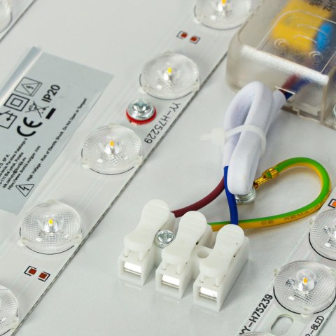 Lampa LED sufitowa plafon do pokoju dziecięcego ściemniana + pilot chmurka różowa Kik Sp. z o. o. Sp. k.