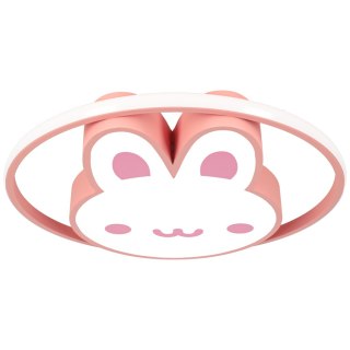 Lampa LED sufitowa plafon do pokoju dziecięcego ściemniana + pilot króliczek Kik Sp. z o. o. Sp. k.