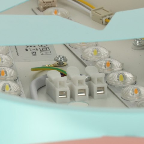 Lampa LED sufitowa plafon do pokoju dziecięcego ściemniana + pilot samolot Kik Sp. z o. o. Sp. k.