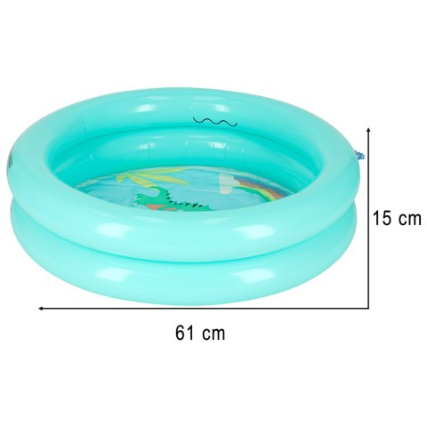 Basen brodzik dla dzieci 61cm turkusowy BESTWAY 51061 Xiamen Zhansong Commerce Trading Co.,Ltd.