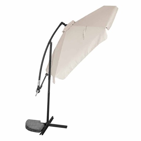 Parasol ogrodowy LUARO duży składany z wysięgnikiem 290cm beżowy Kik Sp. z o. o. Sp. k.
