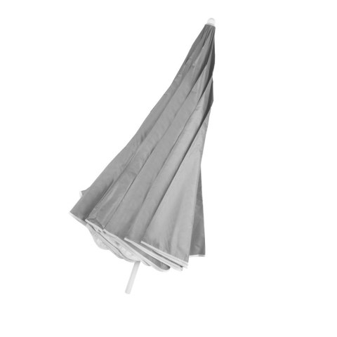 Parasol ogrodowy plażowy regulowany łamany składany UV 150cm szary Kik Sp. z o. o. Sp. k.