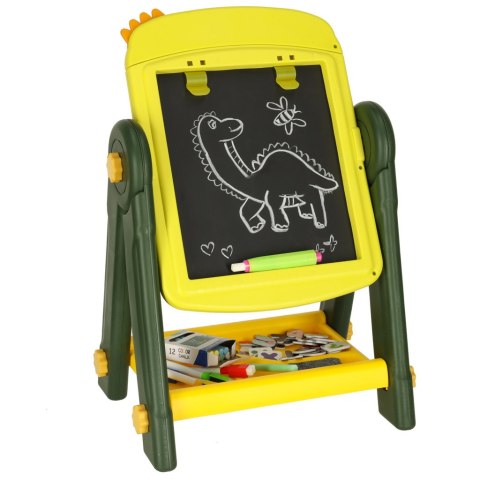 Tablica magnetyczna suchościeralna kreatywna dwustronna dinozaur Kik Sp. z o. o. Sp. k.