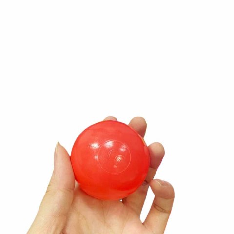 Trampolina dla dzieci ogrodowa siatka piłki koszykówka 155cm czerwona Kik Sp. z o. o. Sp. k.
