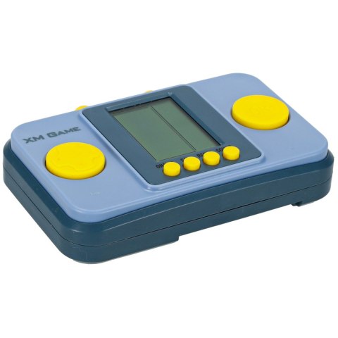 Gra zręcznościowa elektroniczna konsola retro gierka przenośna kieszonkowa niebieska Kik Sp. z o. o. Sp. k.