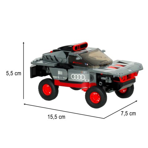 Samochód Rastar 10120 Audi RS Q e-tron 1:30 klocki 376el. Kik Sp. z o. o. Sp. k.