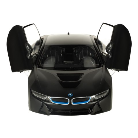 Samochód zdalnie sterowany Rastar 71010 BMW i8 1:14 otwierane drzwi czarny Kik Sp. z o. o. Sp. k.
