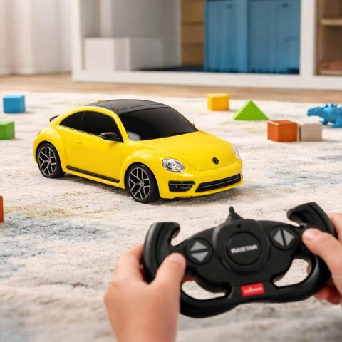 Samochód zdalnie sterowany Rastar 78000 Volkswagen Beetle 1:14 żółty Kik Sp. z o. o. Sp. k.