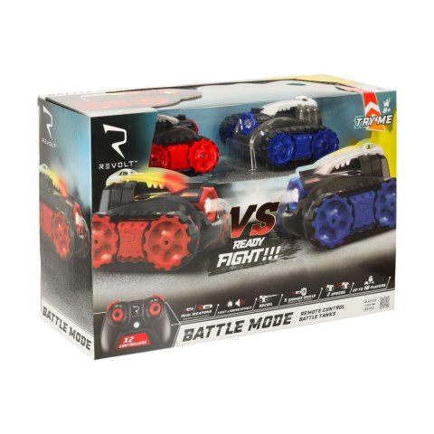 Autka na gąsienicach na pilota RC REVOLT TG1004T Battle Tanks Pojedynek Laserowy 2.4GHz LED Efekty Dźwiękowe Off-Road Kik Sp. z o. o. Sp. k.