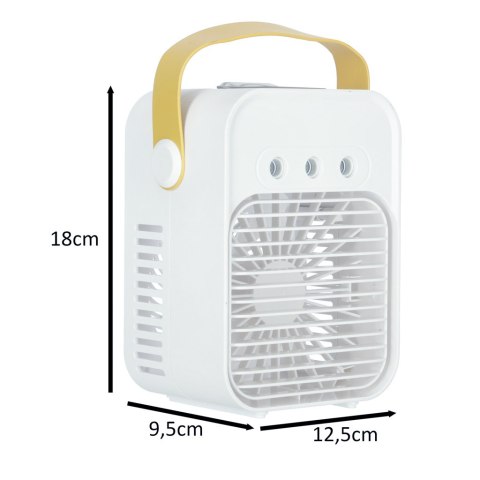 Klimator przenośny klimatyzer biurkowy mini klimatyzator na wodę 3w1 USB LED Kik Sp. z o. o. Sp. k.