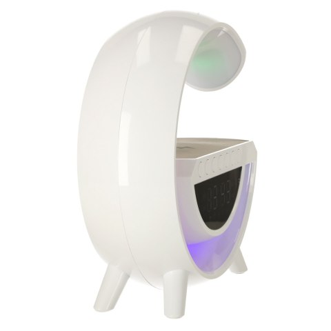Lampka LED Gamingowa RGB głośnik ładowarka indukcyjna radio budzik zegar Kik Sp. z o. o. Sp. k.