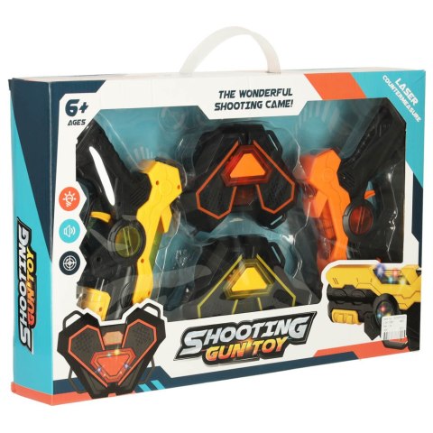 Paintball laserowy pistolet x 2 + tarcza interaktywna x 2 LASER TAG Kik Sp. z o. o. Sp. k.