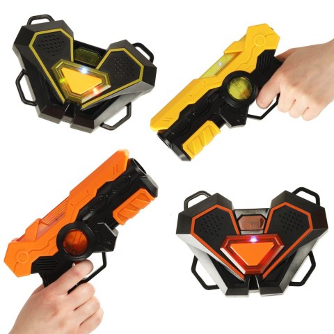 Paintball laserowy pistolet x 2 + tarcza interaktywna x 2 LASER TAG Kik Sp. z o. o. Sp. k.
