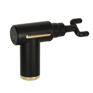 Pistolet do masażu masażer do pleców ciała LED 4w1 czarny Kik Sp. z o. o. Sp. k.