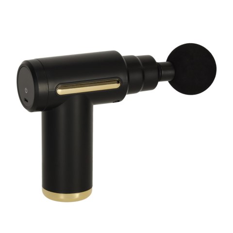 Pistolet do masażu masażer do pleców ciała LED 4w1 czarny Kik Sp. z o. o. Sp. k.