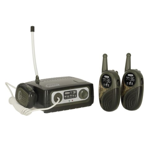 Walkie talkie krótkofalówka zestaw z centralą dla dzieci wojskowy zasięg 333 m Kik Sp. z o. o. Sp. k.