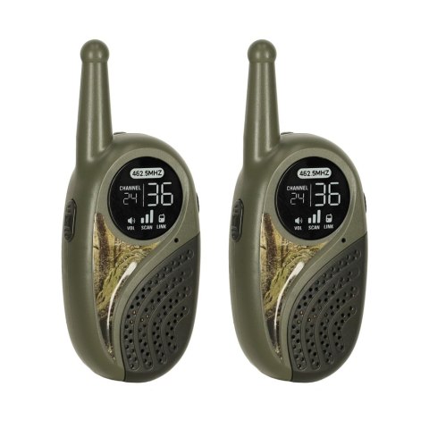 Walkie talkie krótkofalówka zestaw z centralą dla dzieci wojskowy zasięg 333 m Kik Sp. z o. o. Sp. k.