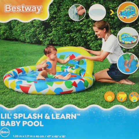 Basen brodzik z poduszką BESTWAY 52378 120cm Xiamen Zhansong Commerce Trading Co.,Ltd.