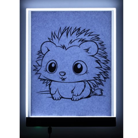 Deska kreślarska tablica tablet graficzny kalka do rysowania podświetlana LED A4 Kik Sp. z o. o. Sp. k.