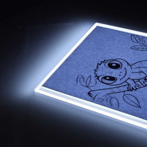 Deska kreślarska tablica tablet graficzny kalka do rysowania podświetlana LED A4 Kik Sp. z o. o. Sp. k.