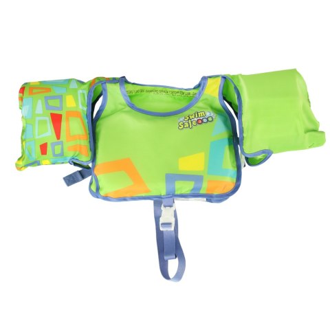 Kamizelka piankowa z rękawkami do pływania kapok dla dzieci 3-6 lat 19-30 kg BESTWAY 32174 zielona Xiamen Zhansong Commerce Trading Co.,Ltd.