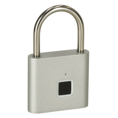Kłódka zamek elektroniczny na odcisk palca wodoodporny inteligentny USB Kik Sp. z o. o. Sp. k.
