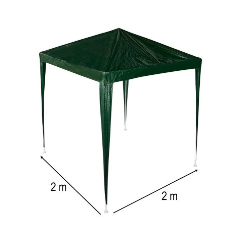 Pawilon ogrodowy namiot imprezowy handlowy altana zielona 2 x 2m Kik Sp. z o. o. Sp. k.