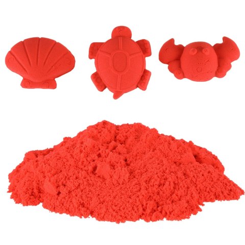 Piasek sensoryczny dla dzieci 1kg w woreczku czerwony Kik Sp. z o. o. Sp. k.