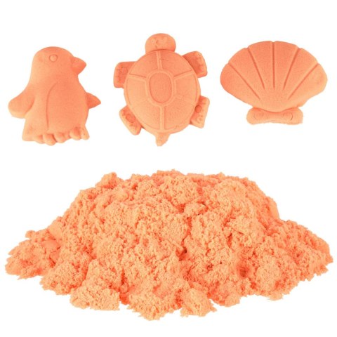 Piasek sensoryczny dla dzieci 1kg w woreczku pomarańczowy Kik Sp. z o. o. Sp. k.