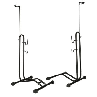 Stojak na rower Rallex uchwyt rowerowy serwisowy na koło 16-27" składany wysoki SHANGHAI RALLEX INDUSTRIAL