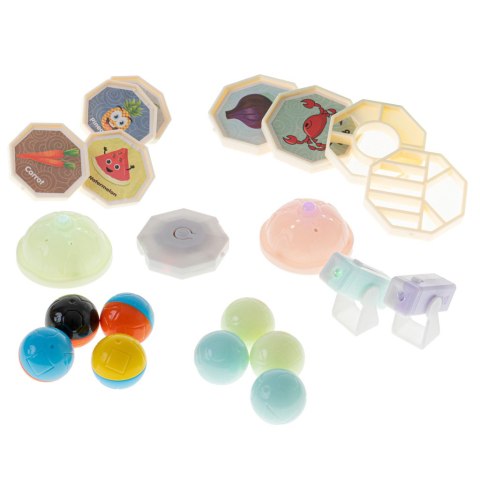 Klocki magnetyczne marble tor kulkowy świecący 202 elementy Kik Sp. z o. o. Sp. k.