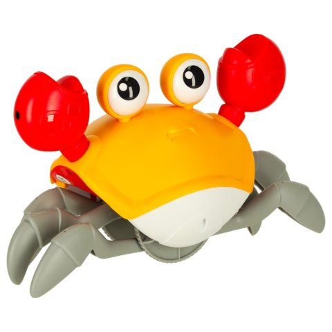 Krab uciekający pełzający czujnik interaktywna akumulator USB czerwony Kik Sp. z o. o. Sp. k.