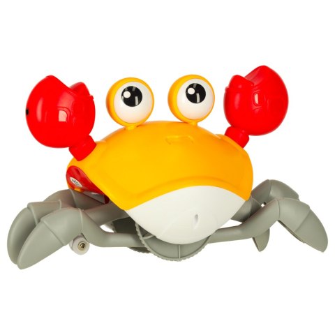 Krab uciekający pełzający czujnik interaktywna akumulator USB czerwony Kik Sp. z o. o. Sp. k.