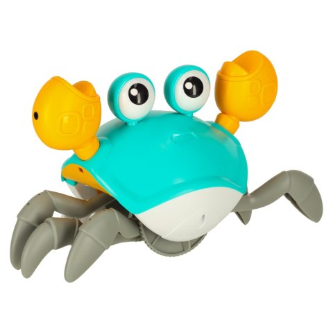 Krab uciekający pełzający czujnik interaktywna akumulator USB zielony Kik Sp. z o. o. Sp. k.