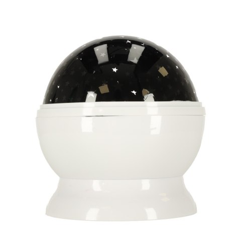 Lampka nocna projektor gwiazd 2w1 USB biała Kik Sp. z o. o. Sp. k.