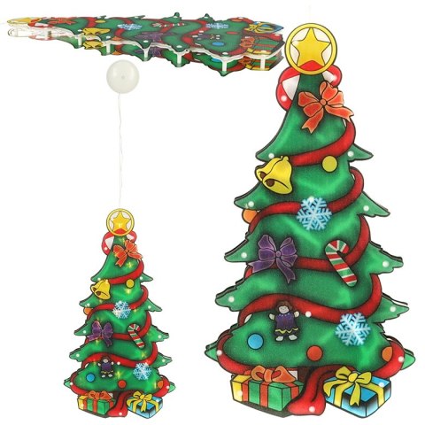Lampki LED wisząca dekoracja świąteczna choinka 45cm Kik Sp. z o. o. Sp. k.