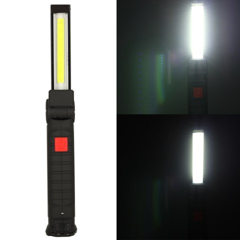Latarka warsztatowa USB COB magnes akumulator Kik Sp. z o. o. Sp. k.