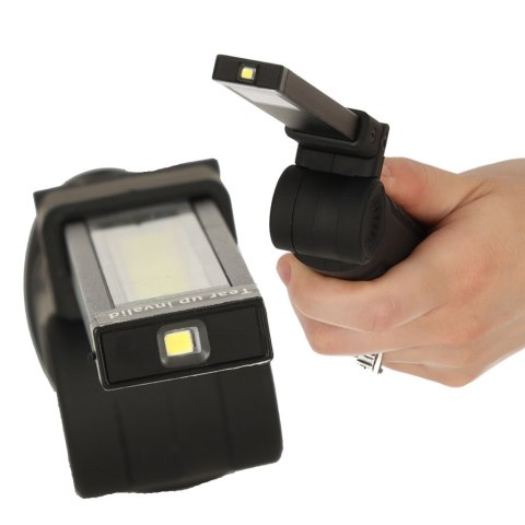 Latarka warsztatowa USB COB magnes akumulator Kik Sp. z o. o. Sp. k.