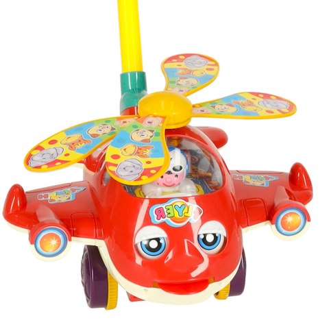 Pchacz na kiju samolot helikopter z dźwiękiem Kik Sp. z o. o. Sp. k.