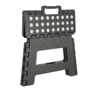 Stołek taboret składany antypoślizgowy 22cm ciemny szary Kik Sp. z o. o. Sp. k.