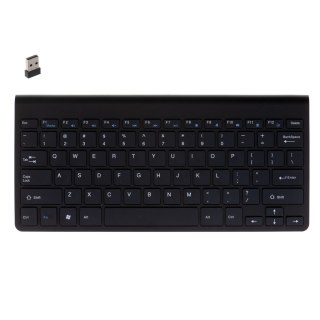 Klawiatura bezprzewodowa Smart TV czarna Kik Sp. z o. o. Sp. k.