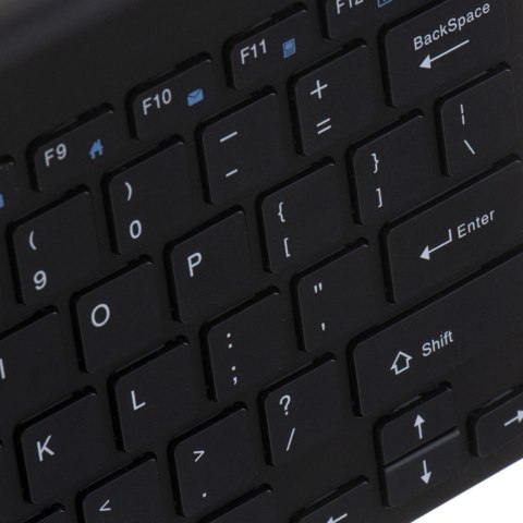 Klawiatura bezprzewodowa Smart TV czarna Kik Sp. z o. o. Sp. k.