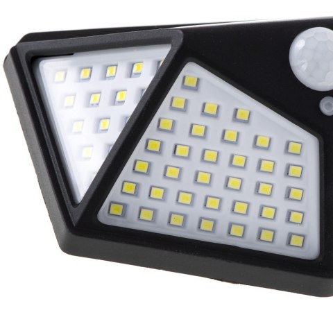 Lampa solarna czujnik ruchu i zmierzchu 100 LED Kik Sp. z o. o. Sp. k.