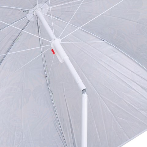 Parasol ogrodowy plażowy regulowany łamany 150cm arbuz UV Kik Sp. z o. o. Sp. k.