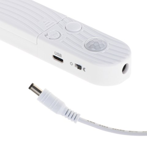 Taśma LED na baterie USB czujnik ruchu 2M ciepły biały Kik Sp. z o. o. Sp. k.