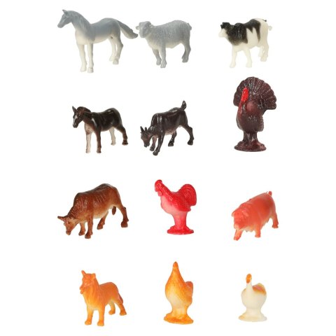 Figurki zwierzęta morskie dzikie zagrodowe dinozaury zestaw mix 48sztuk Kik Sp. z o. o. Sp. k.