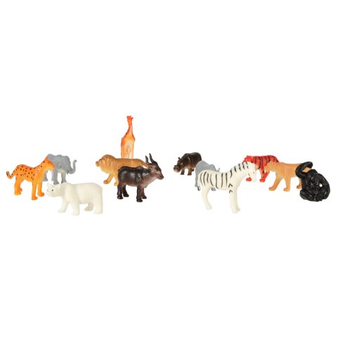 Figurki zwierzęta morskie dzikie zagrodowe dinozaury zestaw mix 48sztuk Kik Sp. z o. o. Sp. k.