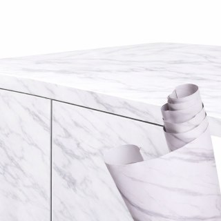 Folia rolka samoprzylepna okleina tapeta biały marmur - jazz 1,22x50m Kik Sp. z o. o. Sp. k.